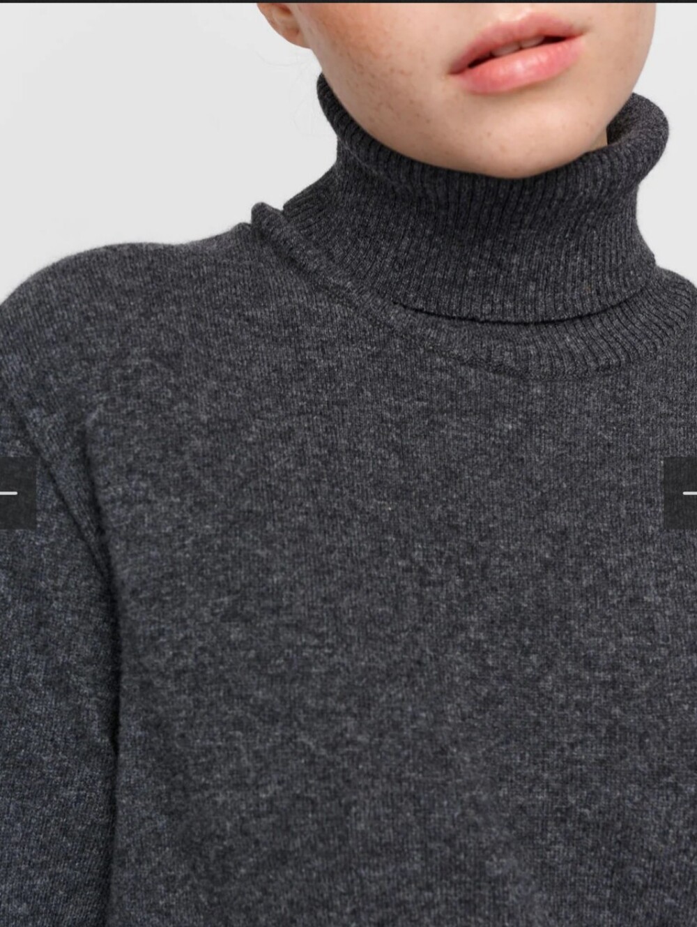 Lanvin 100% Wool Turtleneck Knit Short Sleeve Sweater Pullover Brown Women’s